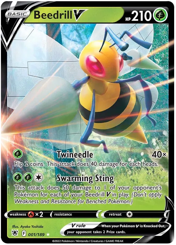 Beedrill V 001-Astral Radiance