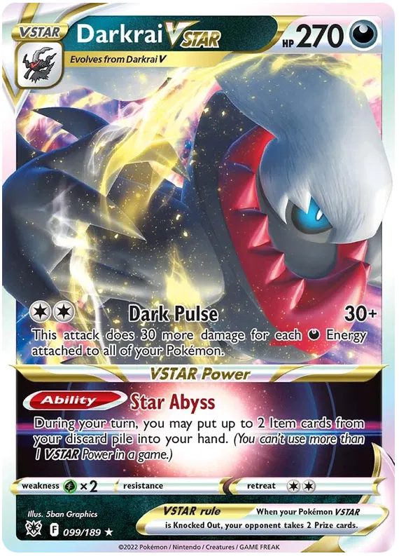 Darkrai Vstar 099-Astral Radiance