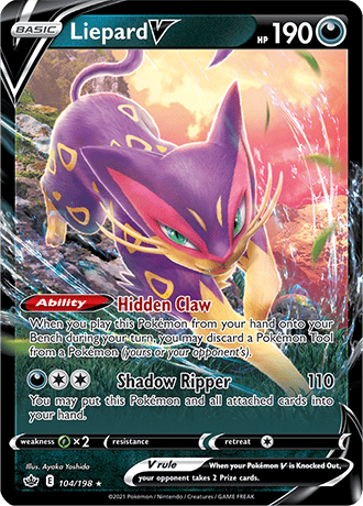 Liepard V 104-Chilling Reign