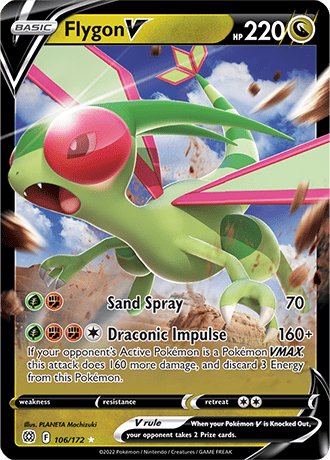 Flygon V 106-Brilliant Stars