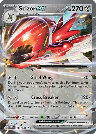 Scizor Ex 111-Temporal Forces