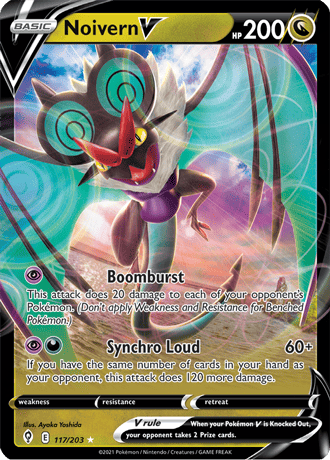 Noivern V 117-Evolving Skies