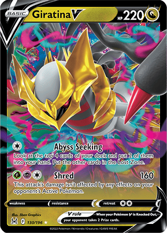Giratina V 130-Lost Origin