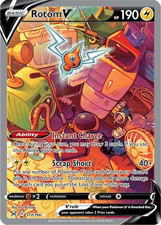 Rotom V 177-Lost Origin
