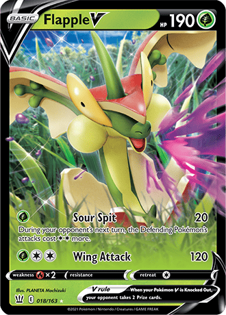 Flapple V 18-Battle Styles
