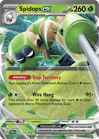 Spidops EX 019-Scarlet And Violet