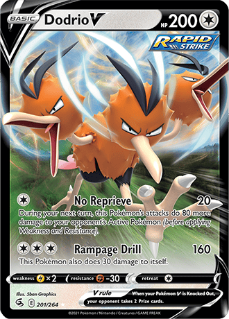 Dodrio V 201-Fusion Strike
