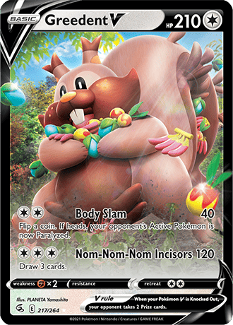 Greedent V 217-Fusion Strike