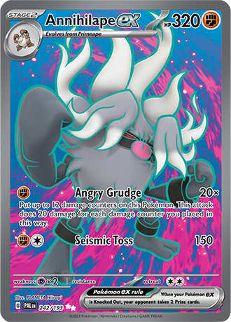 Annihilape Ex 242-Paldea Evolved