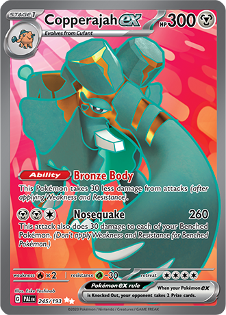 Copperajah Ex 245-Paldea Evolved