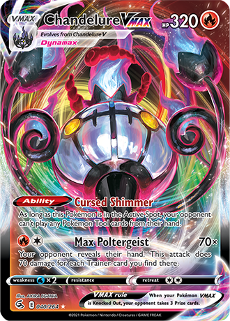 Chandelure Vmax 040-Fusion Strike