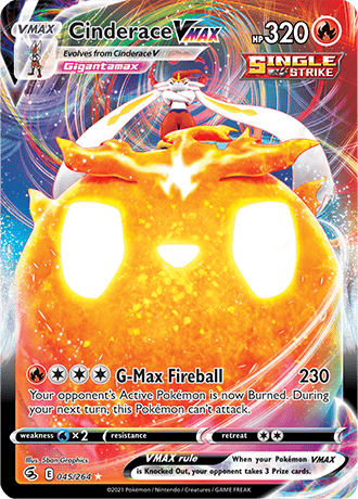 Cinderace Vmax 045-Fusion Strike