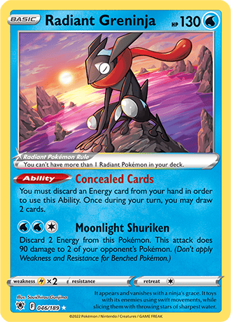 Radiant Greninja 046-Astral Radiance