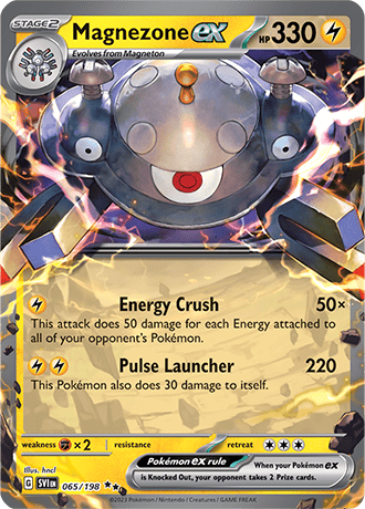 Magnezone EX 065-Scarlet And Violet