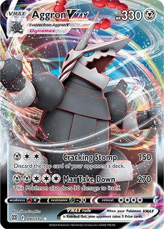 Aggron Vmax 097-Brilliant Stars