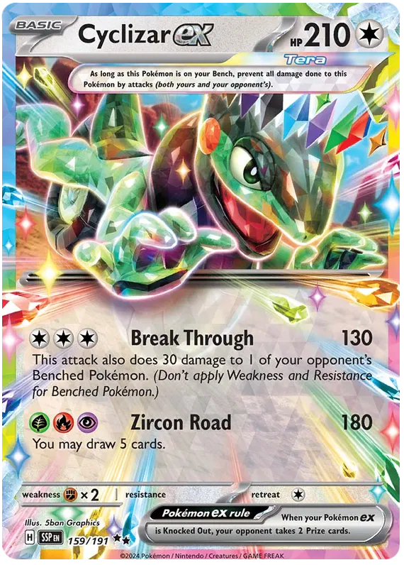 Cyclizar Ex 159-Surging Sparks