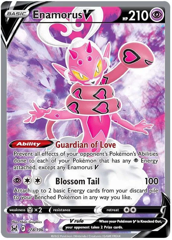 Enamorus V 178-Lost Origin
