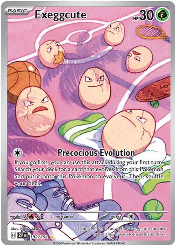 Exeggcute 192-Surging Sparks