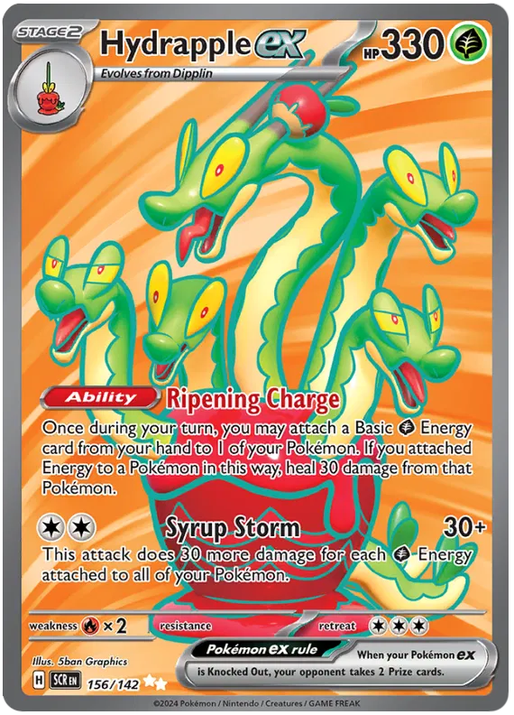 Hydrapple Ex 156-Stellar Crown
