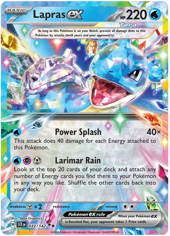 Lapras Ex 032-Stellar Crown