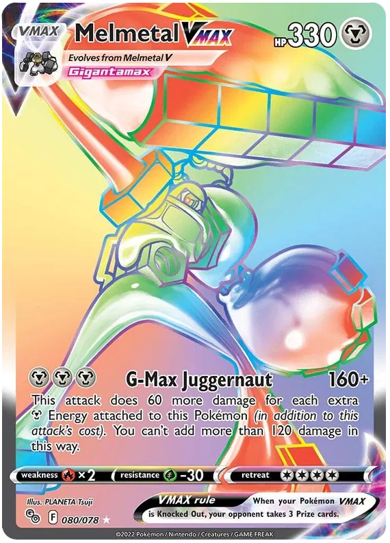 Melmetal Vmax 080-Pokémon Go