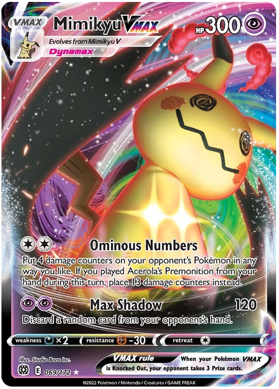 Mimikyu Vmax 069-Brilliant Stars