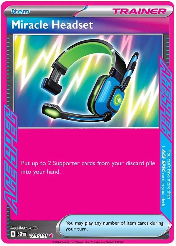 Miracle Headset 183-Surging Sparks