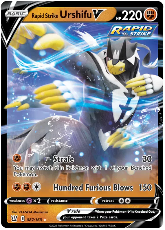 Rapid Strike Urshifu V 87-Battle Styles