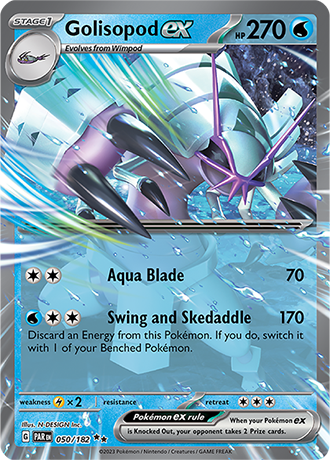 Golisopod EX 050-Paradox Rift