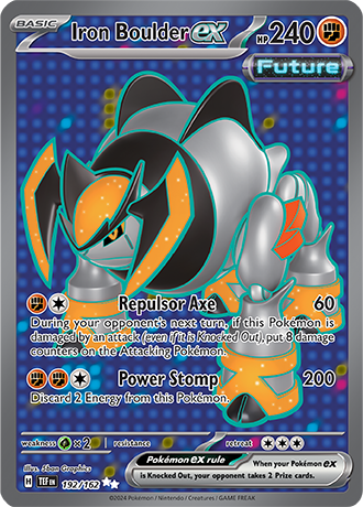 Iron Boulder Ex 192-Temporal Forces