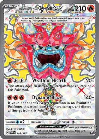 Hearthflame Mask Ogerpon Ex 192-Twilight Masquerade