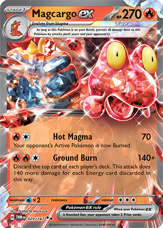 Magcargo Ex 29-Twilight Masquerade