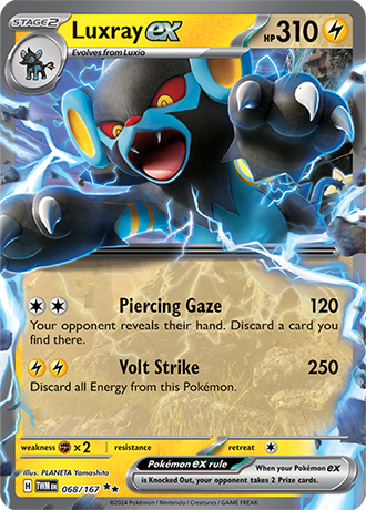Luxray Ex 68-Twilight Masquerade