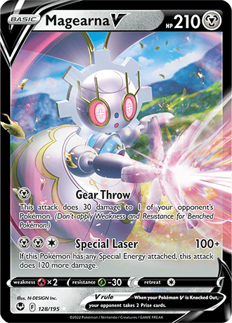 Magearna V 128-Silver Tempest