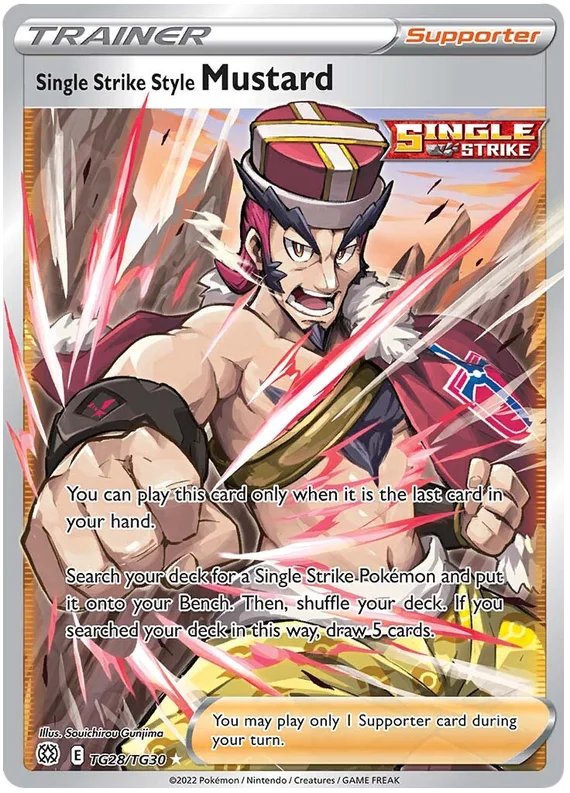 Single Strike Style Mustard TG28-Brilliant Stars