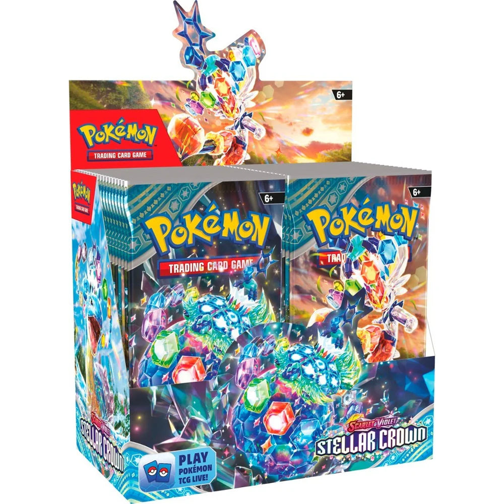 Pokémon TCG: Scarlet & Violet-Stellar Crown Booster Display Box (36 Packs)