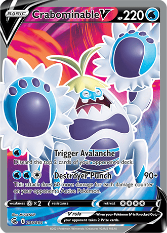 Crabominable V 248-Fusion Strike