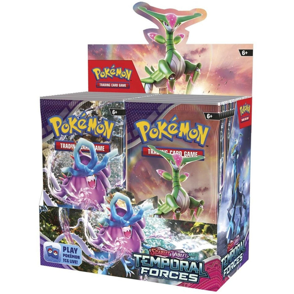Pokémon TCG: Scarlet & Violet-Temporal Forces Booster Display Box (36 Packs)