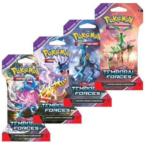 Pokémon TCG: Scarlet & Violet-Temporal Forces Sleeved Booster Pack