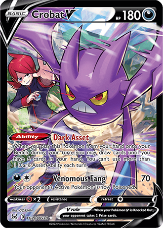 Crobat V TG20-Lost Origin