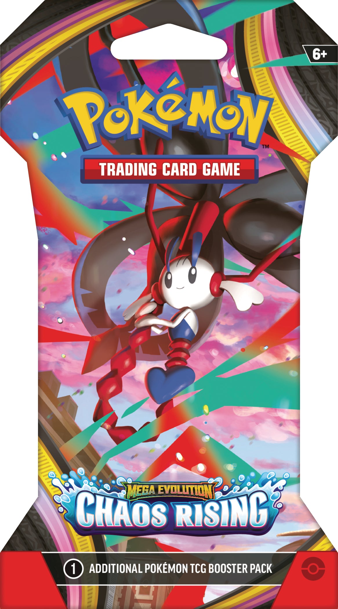 Pokemon Chaos Rising Sleeved Booster