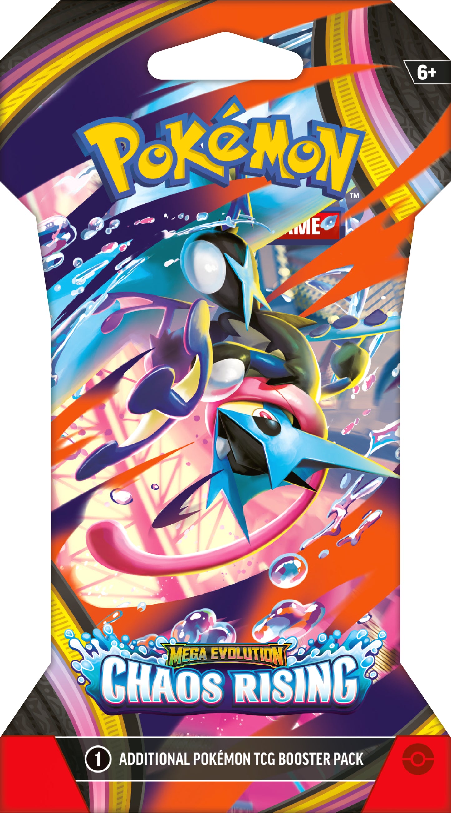 Pokemon Chaos Rising Sleeved Booster