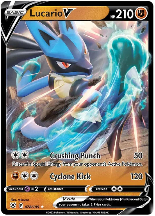 Lucario V 078-Astral Radiance