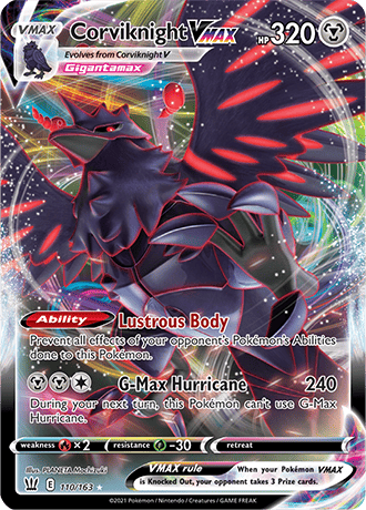 Corviknight Vmax 110-Battle Styles