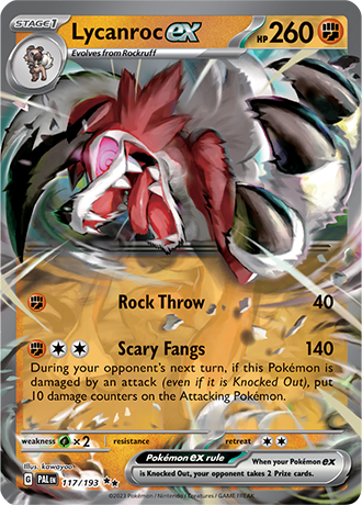 Lycanroc 117-Paldea Evolved