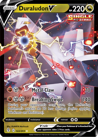 Duraludon V 122-Evolving Skies
