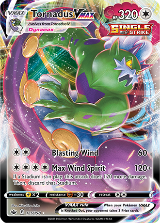 Tornadus Vmax 125-Chilling Reign
