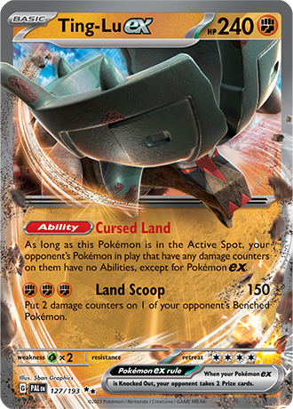 Ting-Lu EX 127-Paldea Evolved
