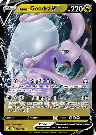 Hisuian Goodra V 135-Lost Origin