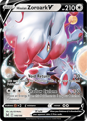 Hisuian Zoroark V 146-Lost Origin